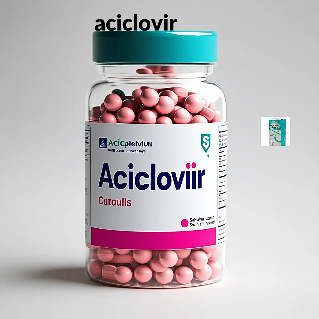 El aciclovir es de venta libre